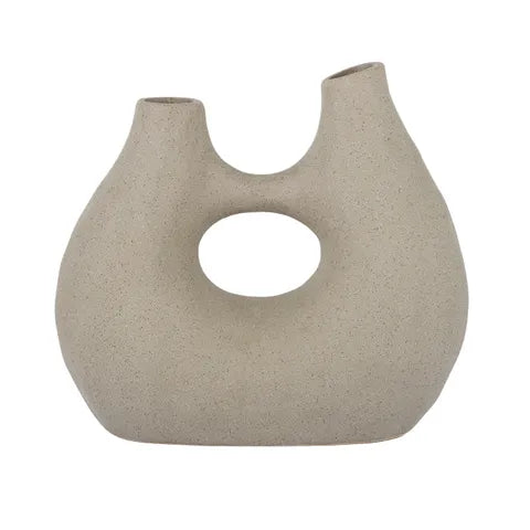 Toroid Ceramic Vase