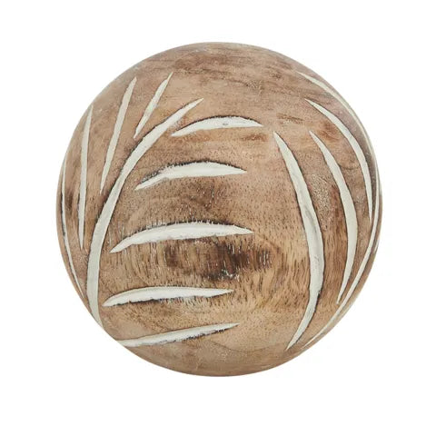 Spruce Wood Deco Ball